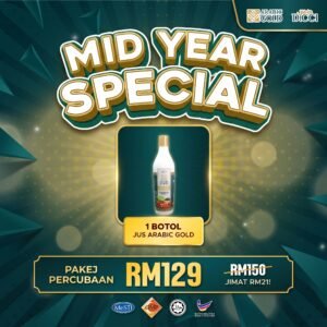 Poster promosi Jus Arabic Gold