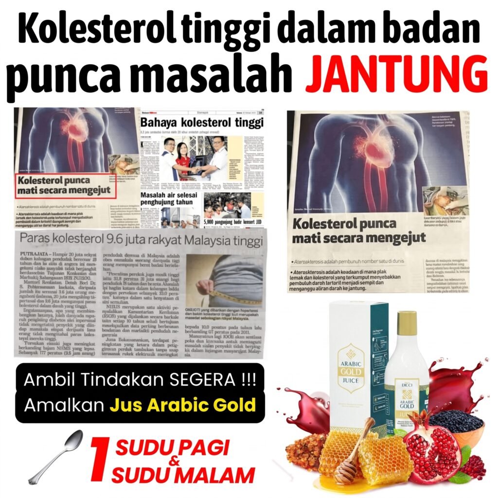 Poster promosi Jus Arabic Gold