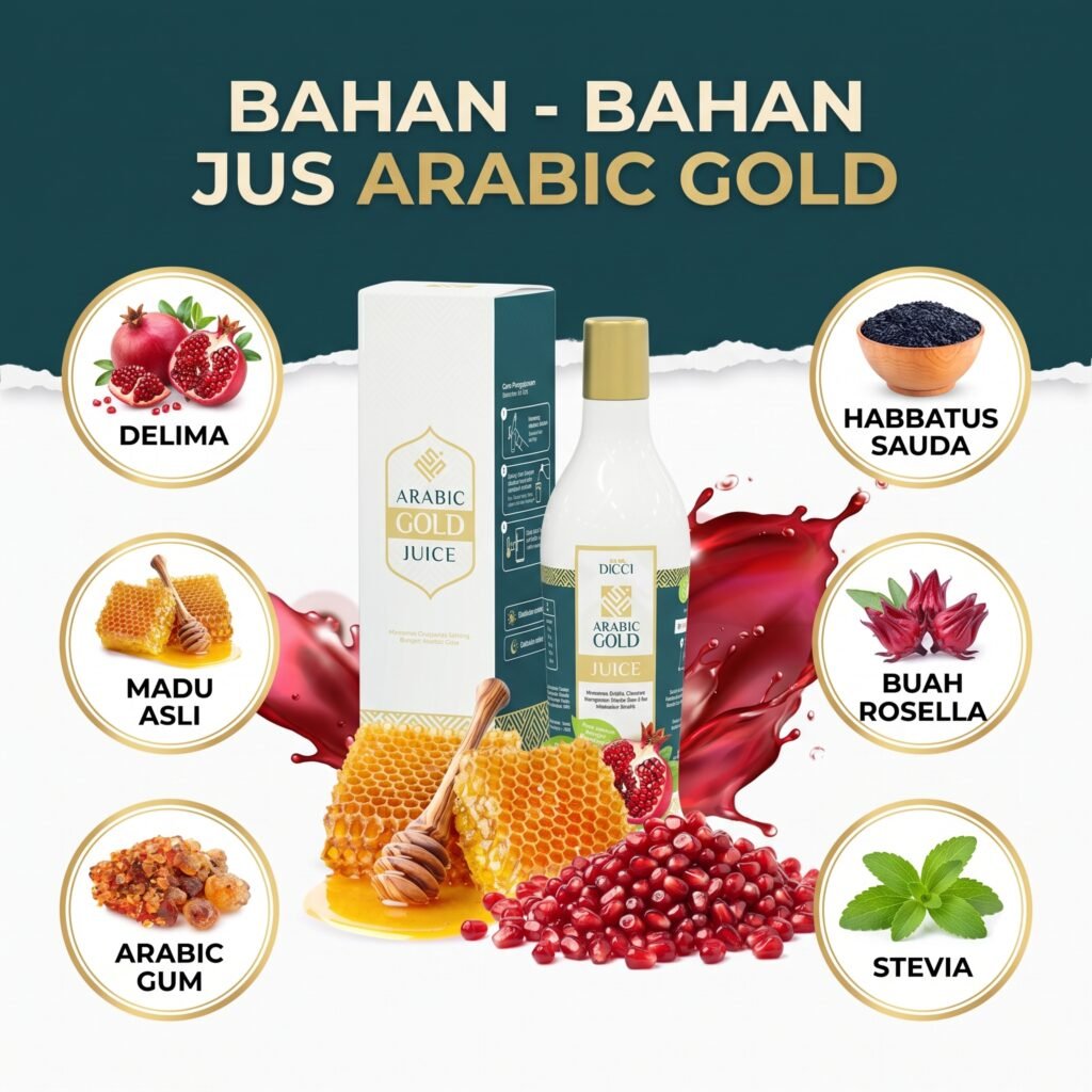 Poster promosi Jus Arabic Gold