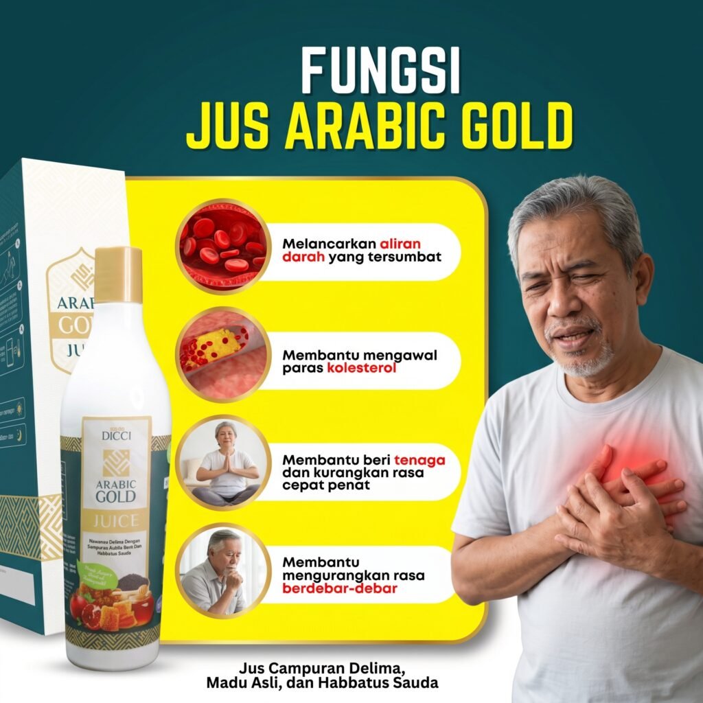 Poster promosi Jus Arabic Gold