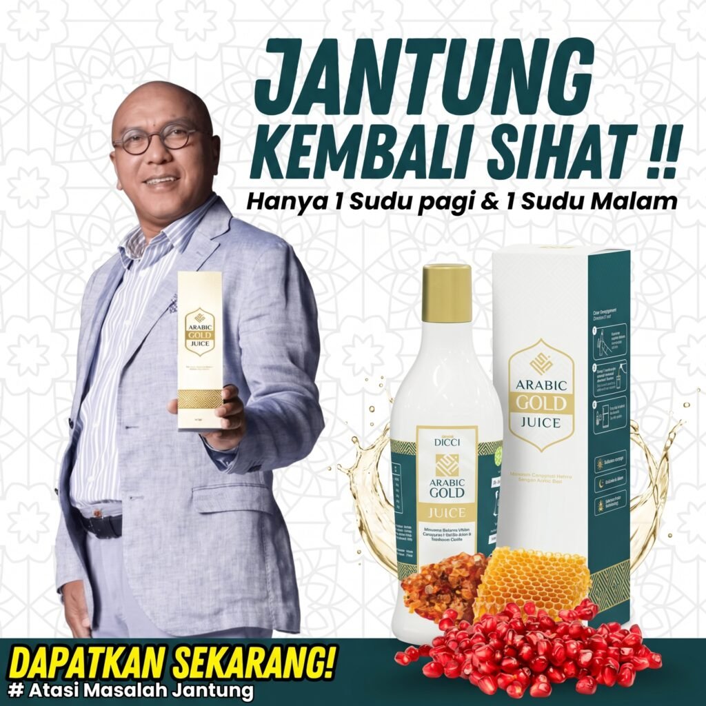 Poster promosi Jus Arabic Gold